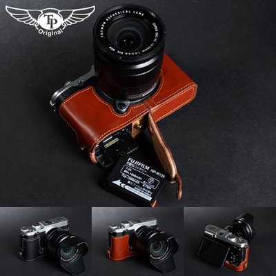 TP原創 真皮富士XA20 XA10 XA5 XA3相機包牛皮套手柄保護套相機套