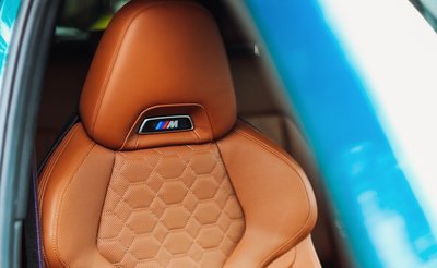 【樂駒】BMW G車系 M-Power 跑車座椅字標 駕駛 副駕 車內 原廠 改裝 精品 經典M三色