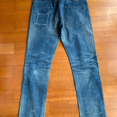 Wtaps BLUES VERY SKINNY TRASH TROUSERS COTTON DENIM TRASH | Yahoo