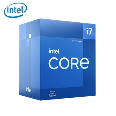 【前衛】Intel Core i7-12700F 中央處理器 盒裝