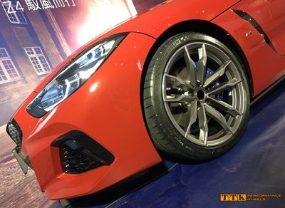 【小茵輪胎舘】B&amp;W新款 類BMW Z4 M-POWER原廠鋁圈式樣 18吋 5孔120 前後配 鑄造/旋壓/鍛造
