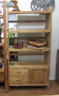 【肯萊柚木傢俱館】100%老柚木全實木  手工製作 書櫃 展示櫃 收納櫃 限量商品