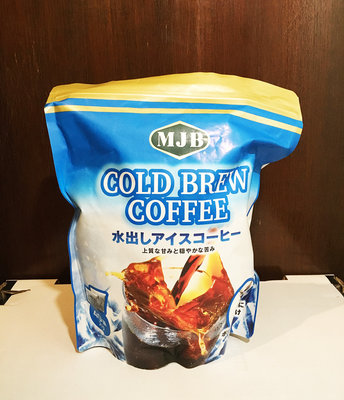 【18g X 40包】MJB冷泡咖啡濾泡包 MJB 冷泡 咖啡 咖啡濾泡包 咖啡 沖泡包 costco 日本製