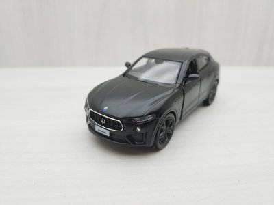 全新盒裝~1:36~瑪莎拉蒂 LEVANTE GTS 合金模型玩具車 消光黑色