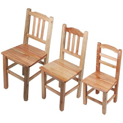實木靠背椅農村小木椅凳家用木頭成人椅子原木餐椅簡約兒童電腦椅