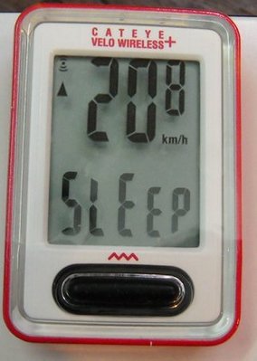 CATEYE CC-VT220 WIRELESS超值無線碼錶-限量紅色 新上市 優惠1150元