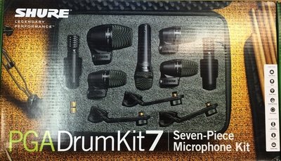 【金聲樂器】SHURE PGA Drum Kit 7 鼓組 收音 麥克風 分期零利率