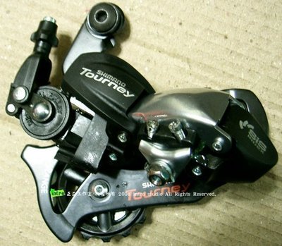 [榮泰自行車] 日本 SHIMANO RD-TX35 Tourney 鎖牙 / 勾爪 高品質單車 後變速器