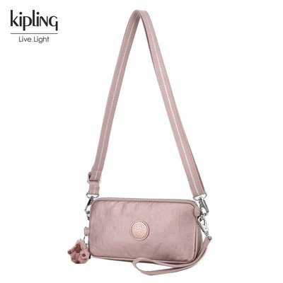 【MOMO全球購】Kipling手機包斜挎包小包零錢包手拿包附件包猴子包防水超輕女包