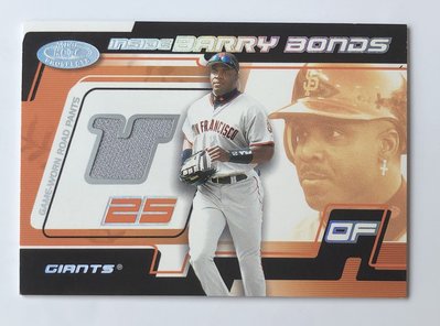 MLB 2002 Fleer Hot Prospects Barry Bonds Jersey 限量球衣卡/900