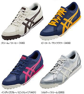 鞋子新款日本原裝ASICS亞瑟士專業男女高爾夫球鞋運動鞋防滑