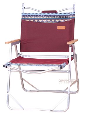 【山野賣客】野樂 Camping Ace 鋁合金折疊椅 加長扶手54CM ARC-812 摺疊椅 休閒椅 大川椅