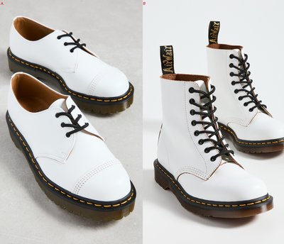 ◎美國代買◎Dr.Martens 白系列1461toe cap bex/Vintage 1460 boots馬汀鞋/靴