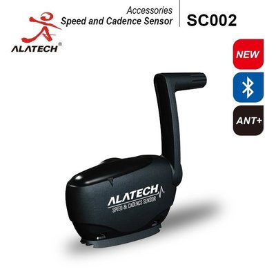 雙頻速度踏頻傳感器ALATECH SC002(藍牙及ANT+雙頻/自行車感測器/單車)