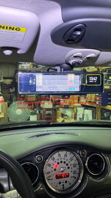 Mini Cooper S R53實裝車安裝分享【DynaQuest】 DVR-122 前後行車紀錄器電子後視鏡＊SON