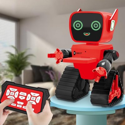 現貨 天寶金剛遙控智能早教機器人編程跳舞唱歌兒童玩具男孩小鐵高科技