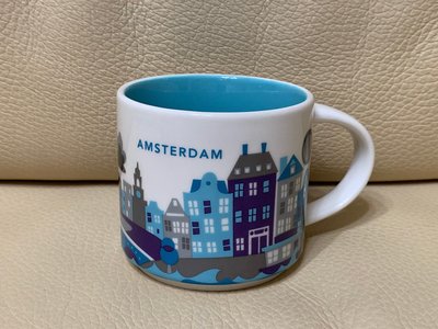 全新 星巴克 STARBUCKS 荷蘭 阿姆斯特丹 Amsterdam 城市杯 城市馬克杯 咖啡杯 YAH 收藏