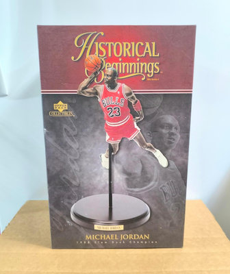 NBA 公牛隊 Michael Jordan 喬丹 雕像公仔 美版 正版 限量 Upper Deck 美國職籃 麥法蘭