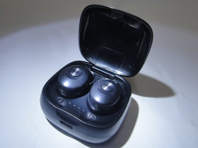 真無線立體聲藍牙耳機 TWS5.0版 黑色 藍芽5.0 雙耳通話自動開機自動配對 酷跑 Kooper