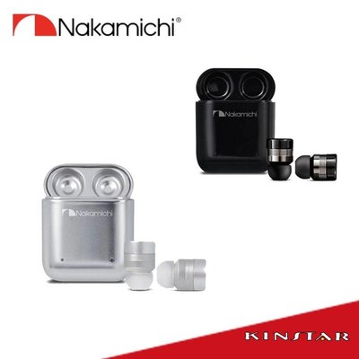 【金聲樂器】Nakamichi My Ears II 真無線藍芽耳機 NEP-TW1 Plus 銀黑 二色有現貨