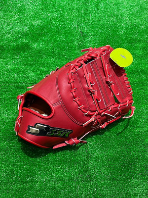 棒球世界全新SSK硬式棒球手套一壘手專用DWGF3624紅色特價