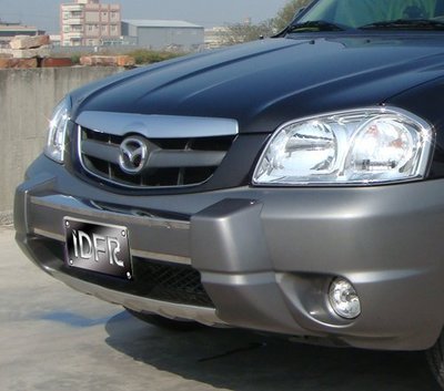 IDFR ODE 汽車精品 MAZDA TRIBUTE   00-06 鍍鉻大燈框 電鍍大燈框