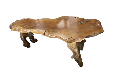 【二手家具宏品】北中南二手家具買賣 LG111255*原木泡茶桌* 實木家具 木頭沙發 仿古傢具 實木沙發 木雕