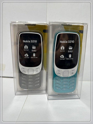 Nokia 3210 4G 支持藍牙 5.0 + 1450mAh 大容量可更換電池【台北市自取面交】