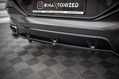 【樂駒】Maxton Design V.3 BMW X6 M-PACK G06 中央後下巴 含擴散器 改裝 套件