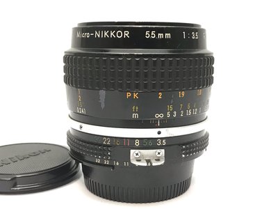 尼康 NIKON Micro 55mm F3.5 微距鏡頭 生態 商攝 銳利 全幅 轉接 (三個月保固)