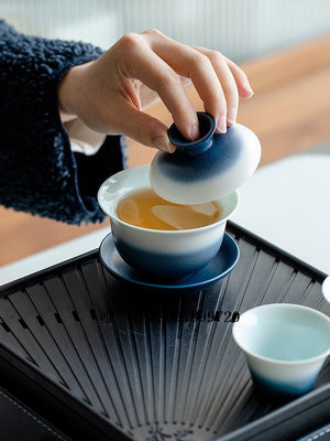 茶具套裝日式旅行茶具功夫小套裝家用蓋碗陶瓷戶外茶盤便攜包禮品定制logo旅行茶具