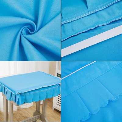 桌套小學生桌布教室課桌套學校課桌布40×60單人藍色學生桌罩直銷