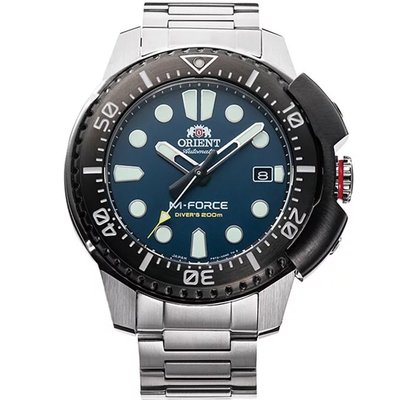 公司貨附發票｜ORIENT 東方錶 M-Force系列 潛水機械腕錶 RA-AC0L07L 限量款