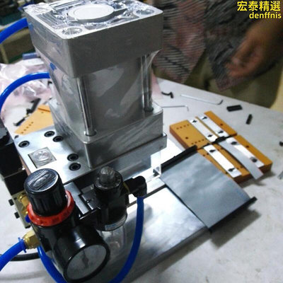 氣電式壓排線機IDC排線壓著機8-64P可調刺破端子壓接機