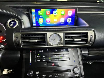Lexus 凌志 IS200 IS300 Android 安卓版 10.25吋 電容觸控螢幕主機導航 Carplay