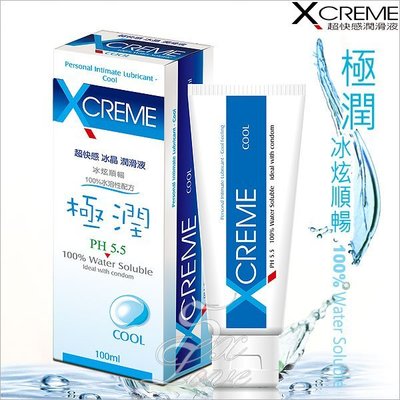 ♥誘惑精靈♥首選-X-Creme 超快感PH5.5 冰晶潤滑液100ml