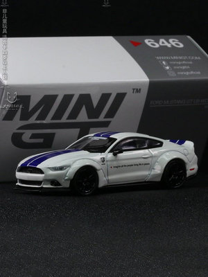 車模 仿真模型車TSM MINIGT 福特野馬FORD MUSTANG GT LBWORKS1:64車模合金可推行