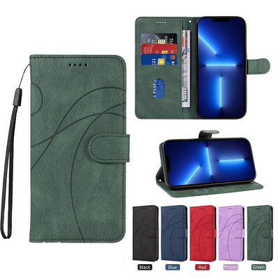 Oppo A78 A57 A76 A74 A73 A72 A57S A77外殼純色翻蓋保護殼卡片手機殼時尚皮套