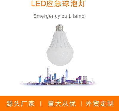 LED 應急燈 應急球泡燈 家用照明停電自動亮夜市地攤燈泡露營應急