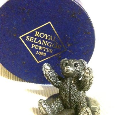 ROYAL SELANGOR PEWTER 馬來西亞 錫器 限量絕版 1994 - 小熊 #1