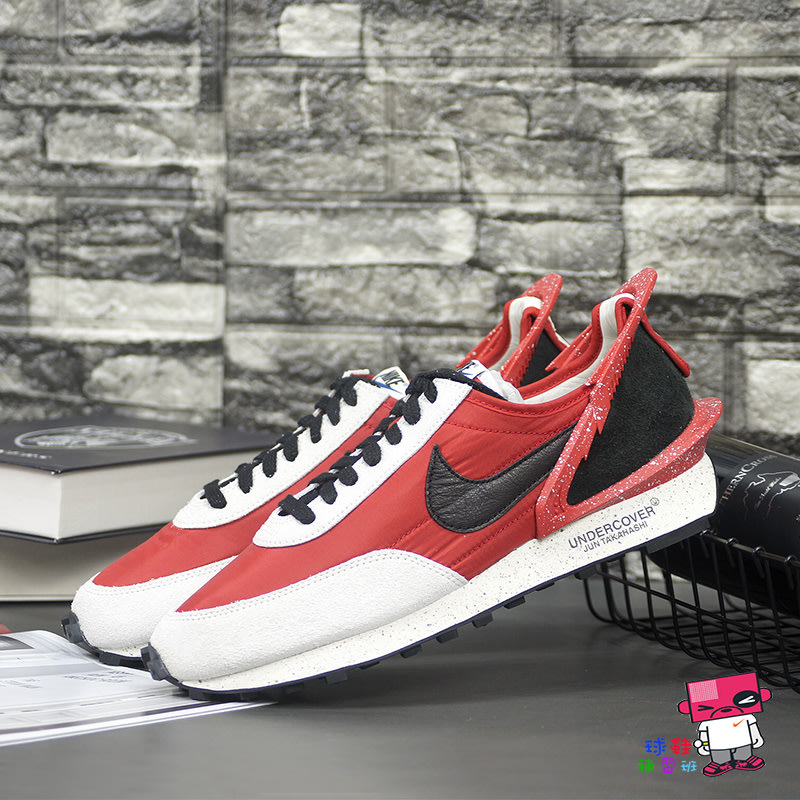 球鞋補習班W UNDERCOVER x NIKE DAYBREAK RED 紅白黑復古慢跑鞋CJ3295