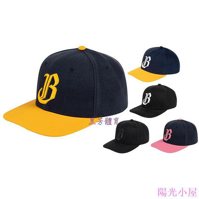 中信兄弟 雙色 粉色 黑色 黃色 棒球帽 象牙B 美式網帽 老帽 後扣 球帽 帽子 兄弟象 機能老帽-陽光小屋