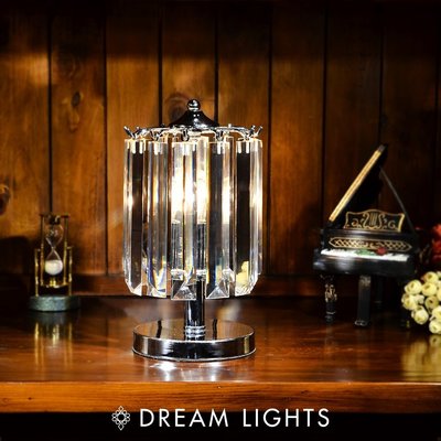 【DREAM LIGHTS】簡約水晶桌燈 Curitis 8004-1T