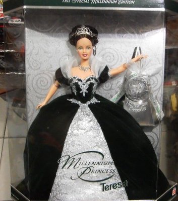 芭比 娃娃 2000 千禧公主 收藏型芭比 全新
