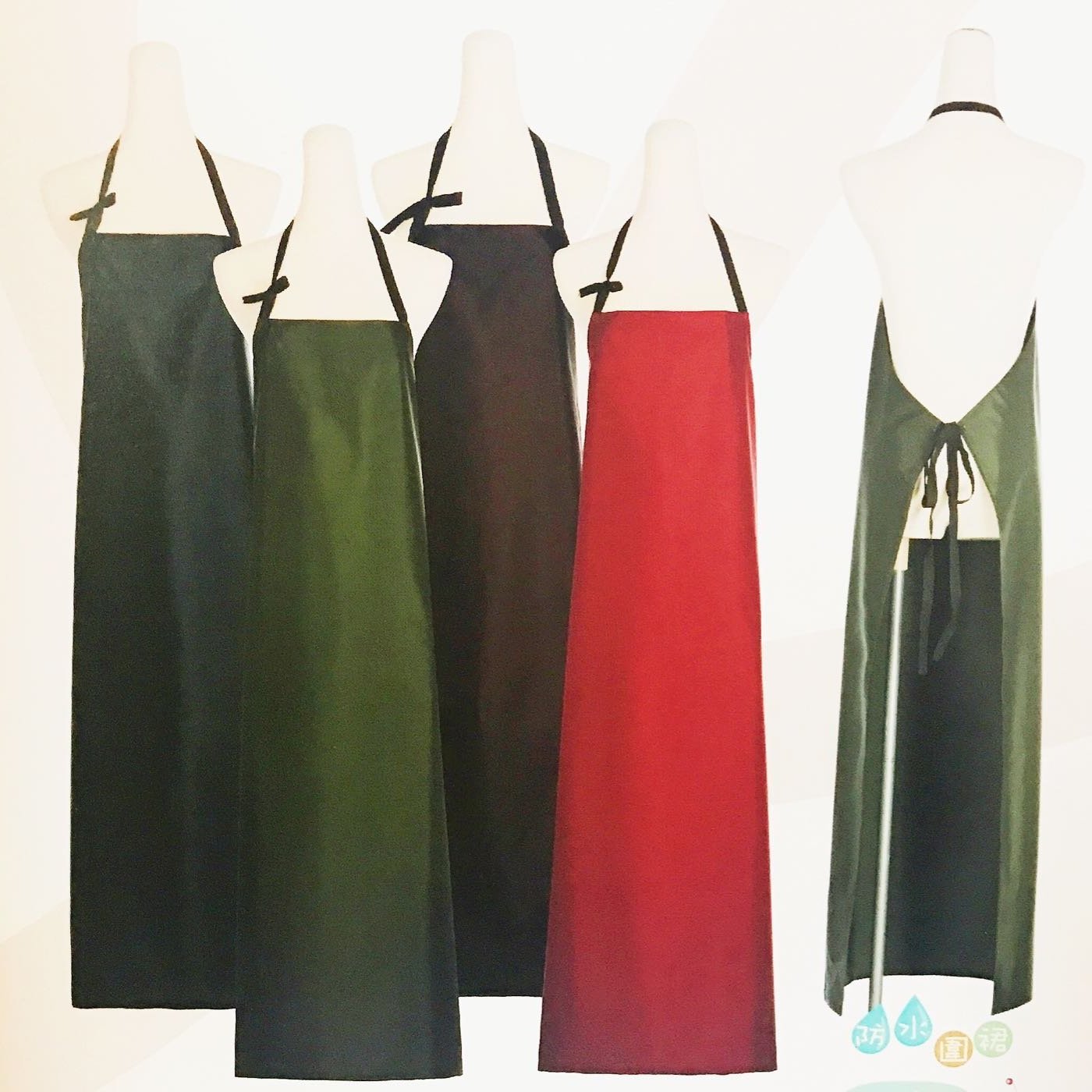 日式防水圍裙（魚群）傳統吊帶防水圍裙@買10送一台灣製造 | Yahoo奇摩拍賣