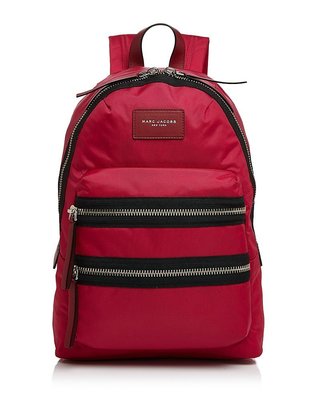 美國名牌MARC JACOBS Backpack專櫃新款防水尼龍後背包書包(大款)現貨在美特價$5980含郵