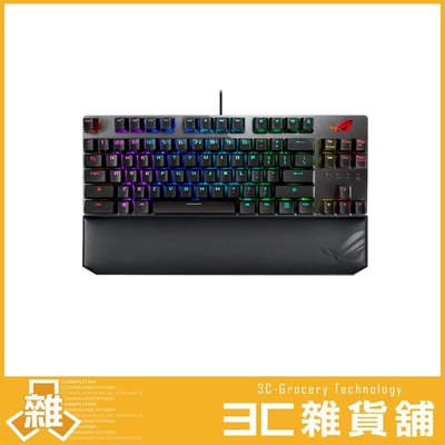 【送Sheath BLK鼠墊】  ASUS ROG Strix Scope TKL Deluxe RGB 機械式電競鍵盤