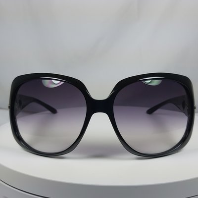 『逢甲眼鏡』【MYLADYDIOR3S D28】 Dior迪奧 正品 太陽眼鏡 黑色漸層 大方框 修飾臉型 側邊碎鑽點綴
