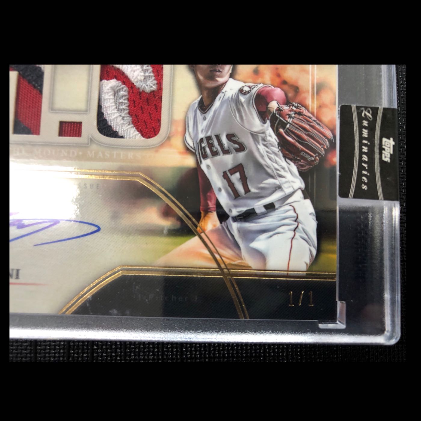 2020 Topps Luminaries Ohtani Patch auto 1/1 大谷翔平（誠可議