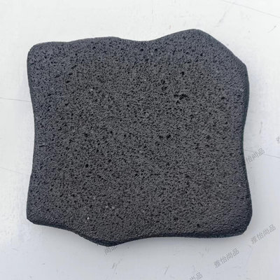 新品 自然形狀天然火山石燒烤板耐高溫不粘煎盤戶外牛排燒烤盤韓式石板- 促銷 可開發票